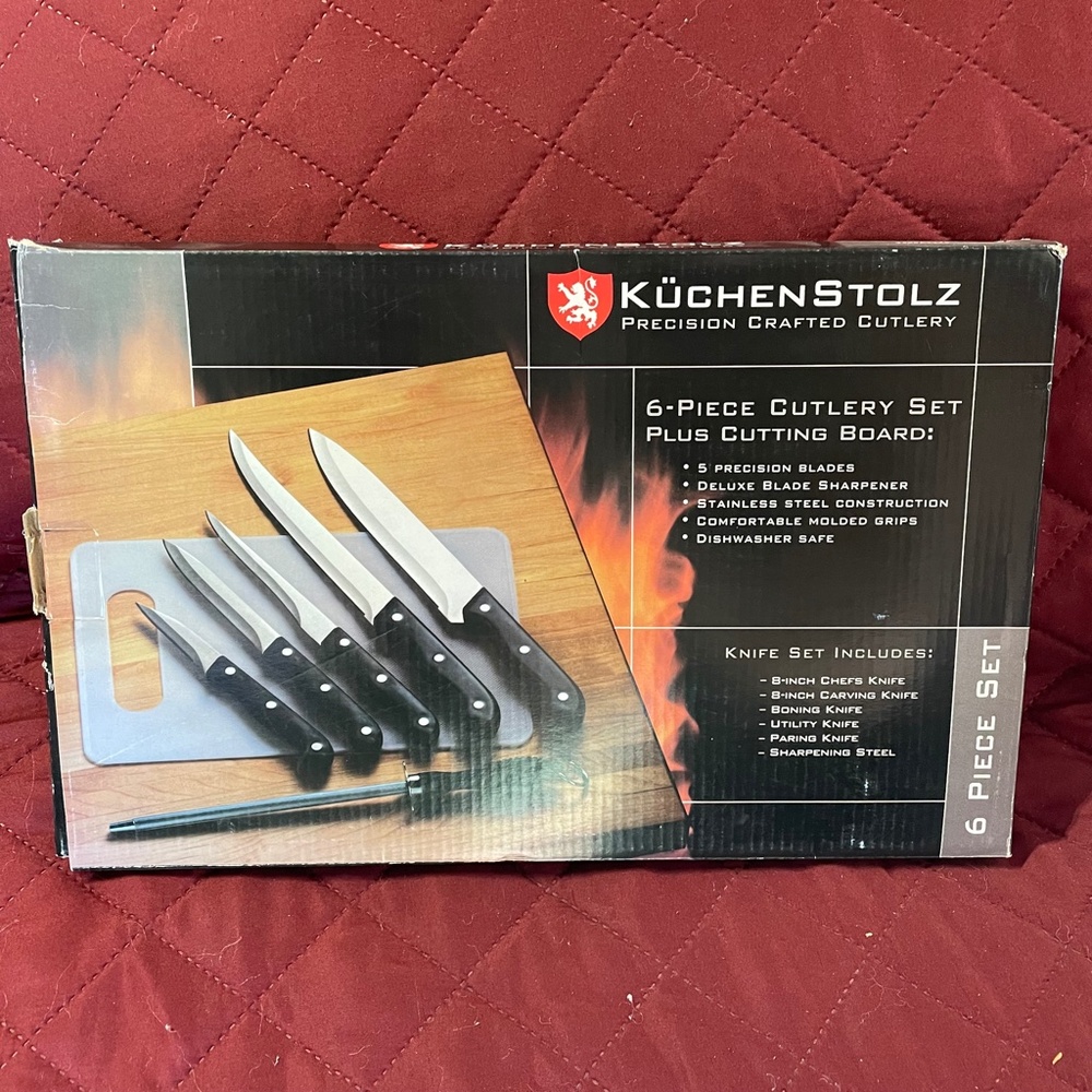Kuchen Stolz 6 piece Knife Set Brand NEW - Picture 3 of 6